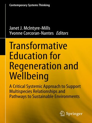 cover image of Transformative Education for Regeneration and Wellbeing
